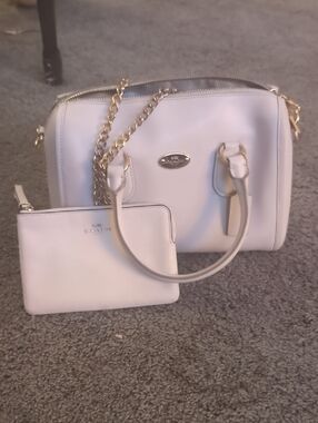Coach Hand Slash Crossbody Bag Set